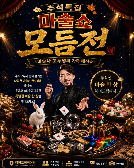 Poster for the special Chuseok magic show